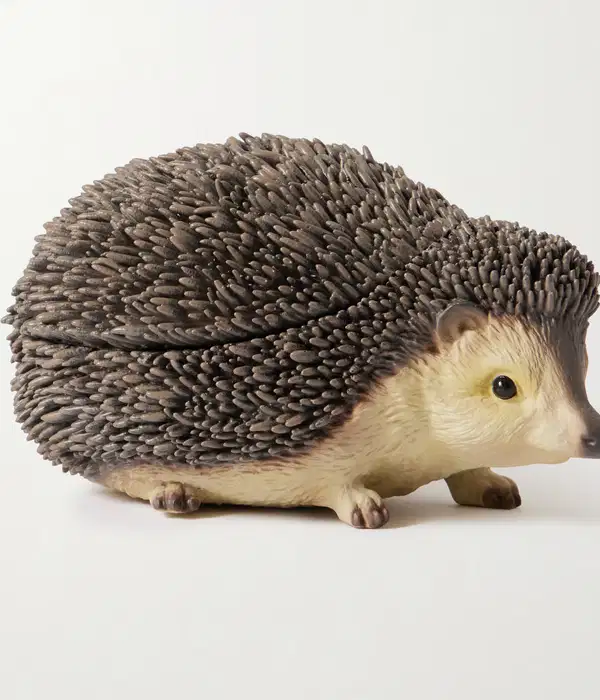 Brown Hedgehog Resin Clutch - Purses