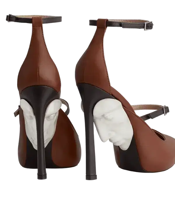 Apollo 2 Brown Calf Leather Pump - Shoes