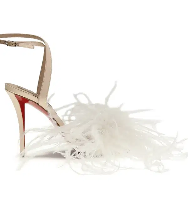 Miss Z Poupi Champagen Satin Sandal - Shoes