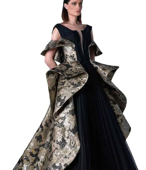 Edward Arsouni Couture in Black - Dresses