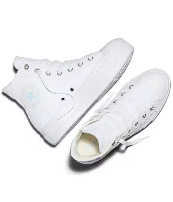 Converse White Platform Sneakers - Shoes