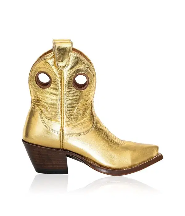 Metallic Marianne Cowboy Boot - Shoes