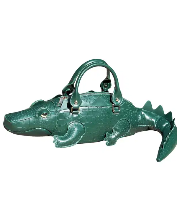 Crocodile Shaped Bag - Purses