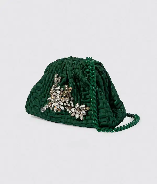 Forest Green Crystal Mini Me - Purses