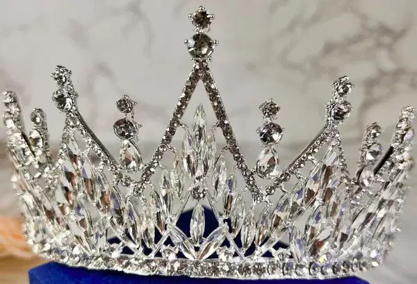 Ice Queen Silver Crown - Headpieces