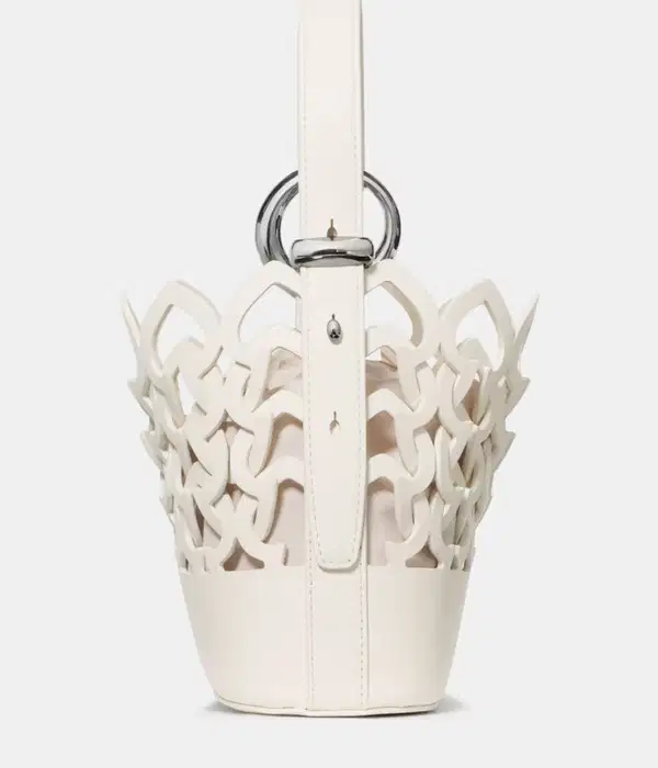 Halo Woven Mini Bucket Bag - Purses