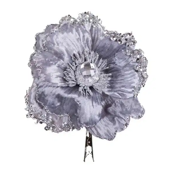 Silver Poppy Florals - Ramos
