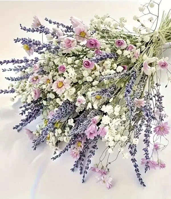 Lavender and Baby's Breath Bouquet - Ramos