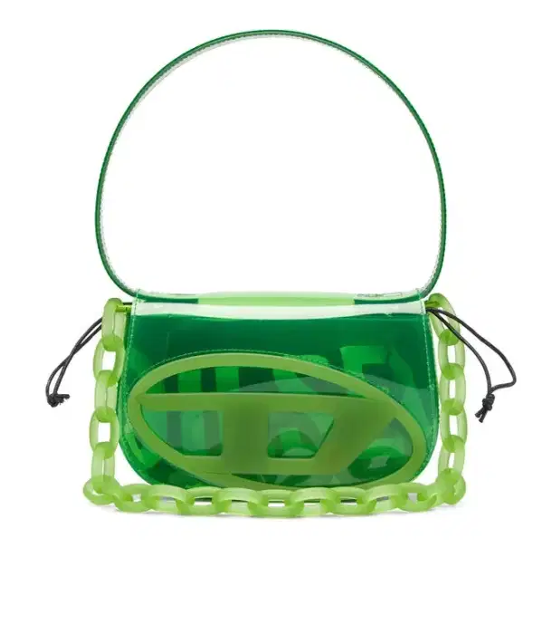 Jelly Green Translucent Bag - Purses
