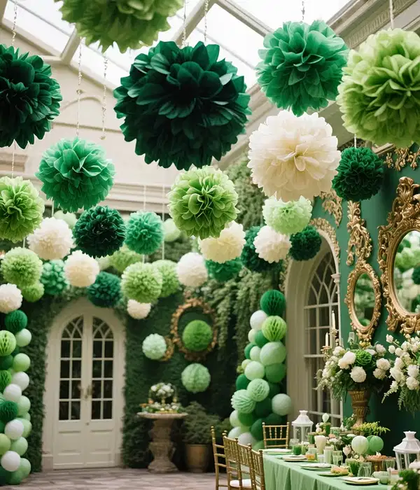 Lush Green Color Party Vibe - Party Vibes