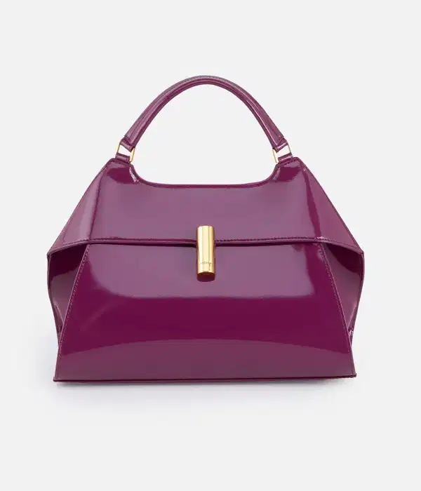 Emma Large Magenta Satchel - Purses