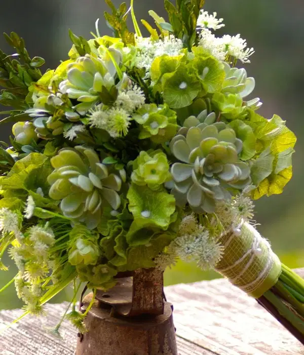 Mixed Green Floral Bouquet - Ramos
