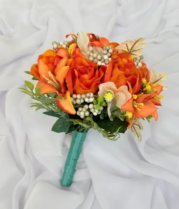Handmade Autumn Orange Bouquet - Ramos