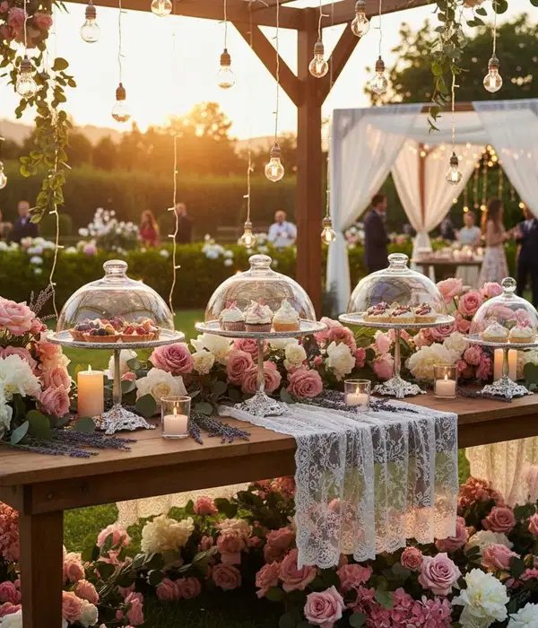 Outdoor Dessert Table Inspo - Party Vibes
