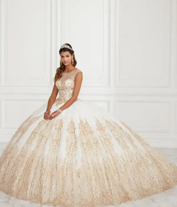 Bejeweled Lizluo Mis Quince Ballgown - Dresses