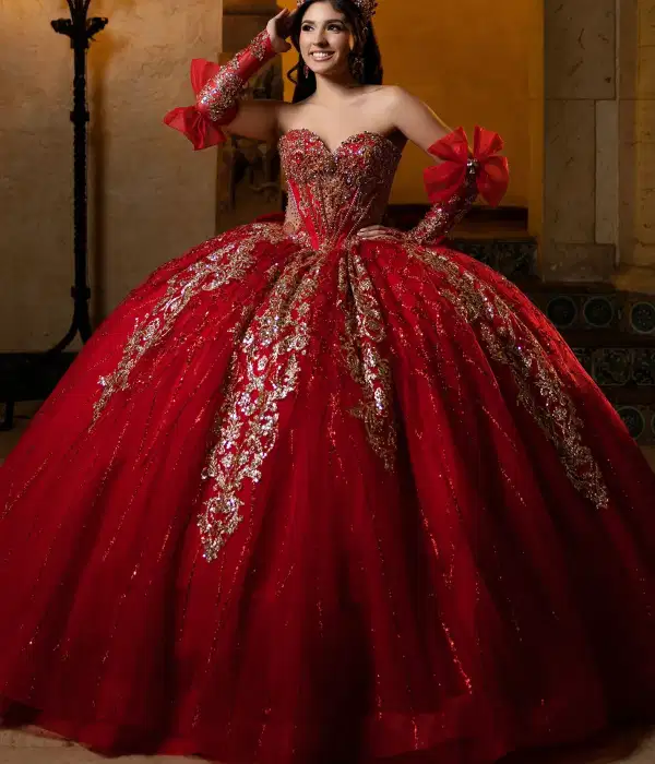 Red Camilla Quince Gown - Dresses