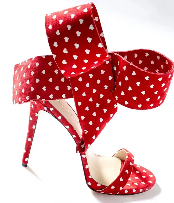 Red Heart Stilettos - Shoes