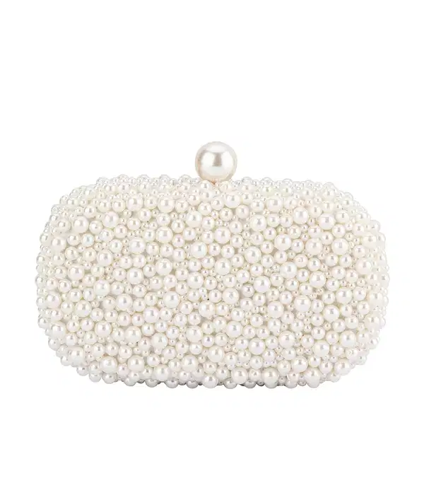 Valentina Pearl Clutch - Purses