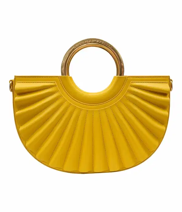 Yellow Water Moon Crossbody Bag - Purses