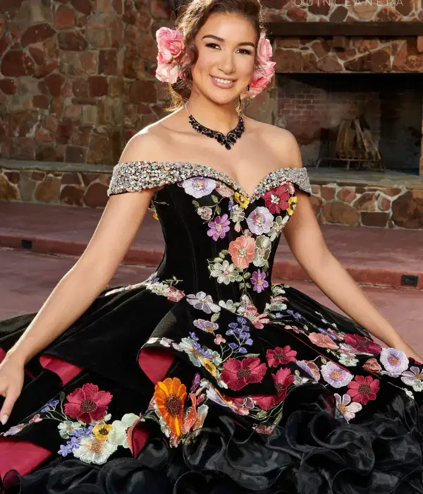 Charro Style Quinceanera Ball Gown - Dresses