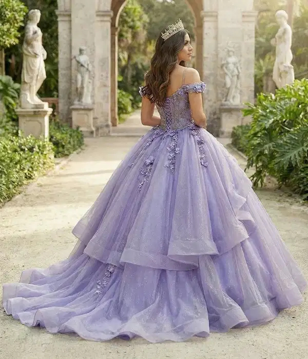 Lavender Quinceanera Dress - Dresses