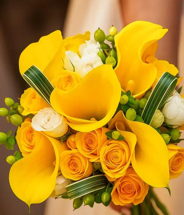 Yellow Symphony Floral Bouquet - Ramos