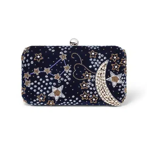 Celestial Box Clutch - Purses