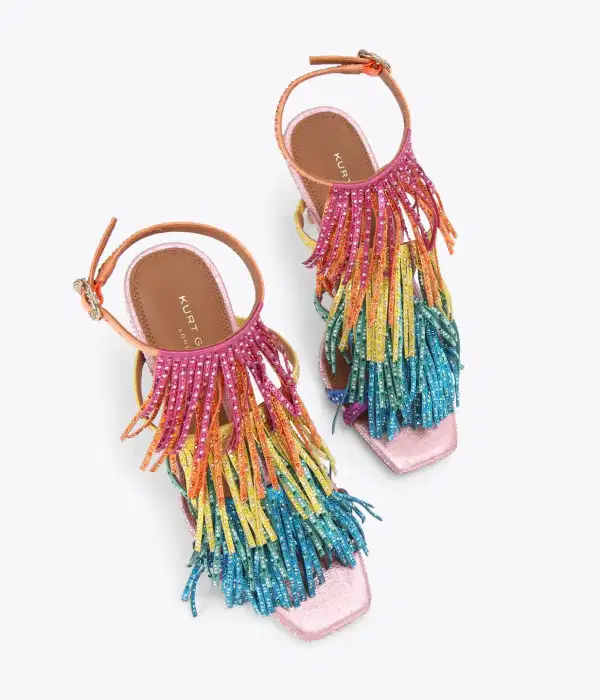 Kurt Geiger Fringe Sandal - Shoes