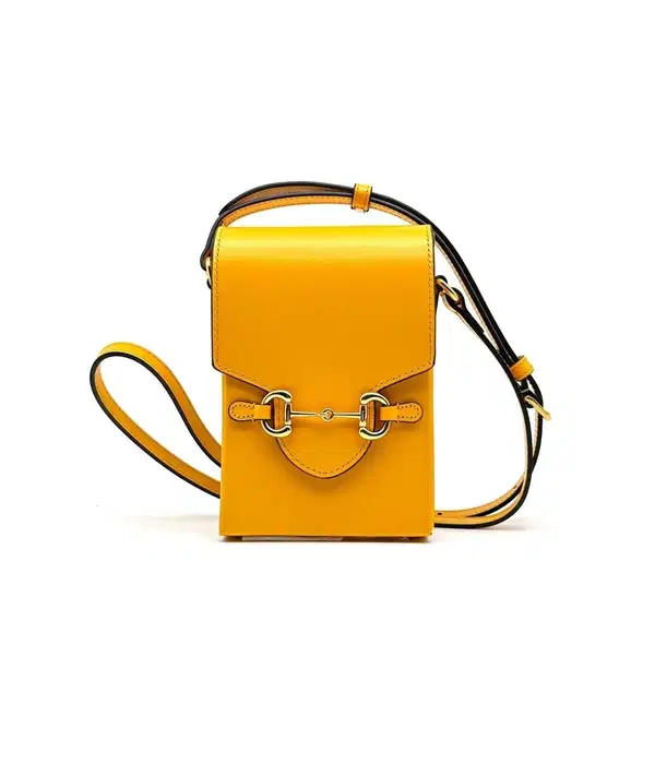 GG Marmont Yellow Mini Crossbody Bag - Purses