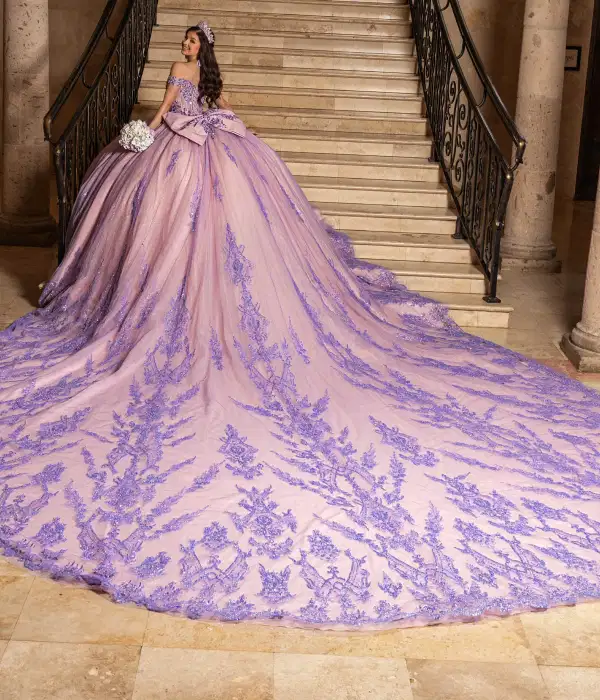 Regal Lilac Grand Gown by Rachel Allan - Dresses