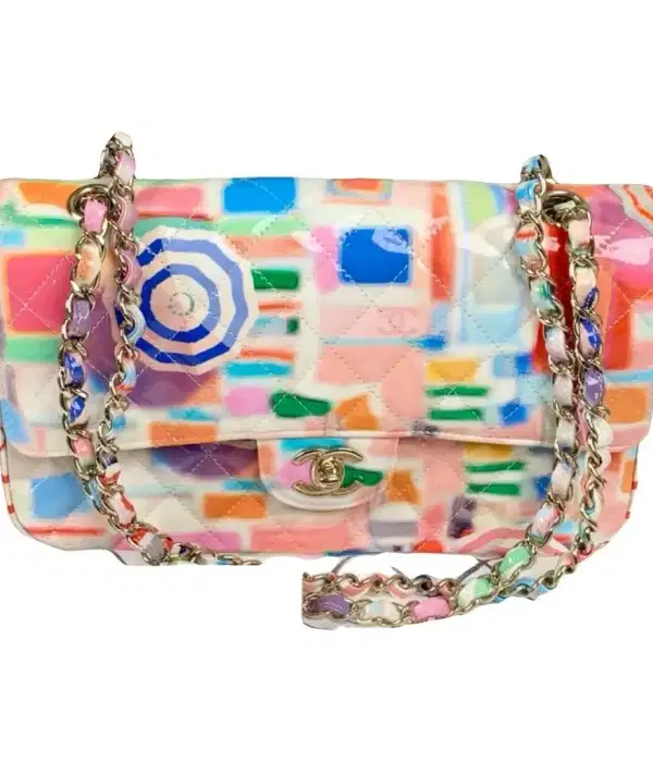 Chanel Multicolor Patent Leather Shoulder Bag - Purses