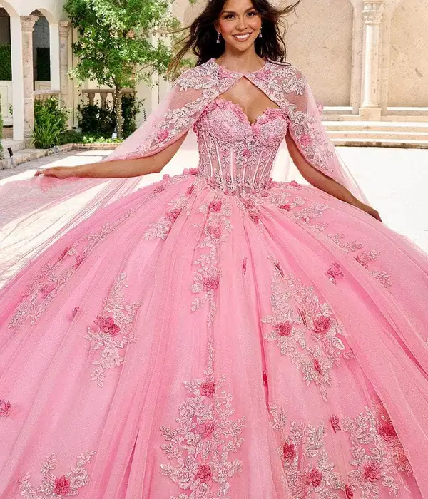 Dreamy Pink Sweetheart Ballgown - Dresses