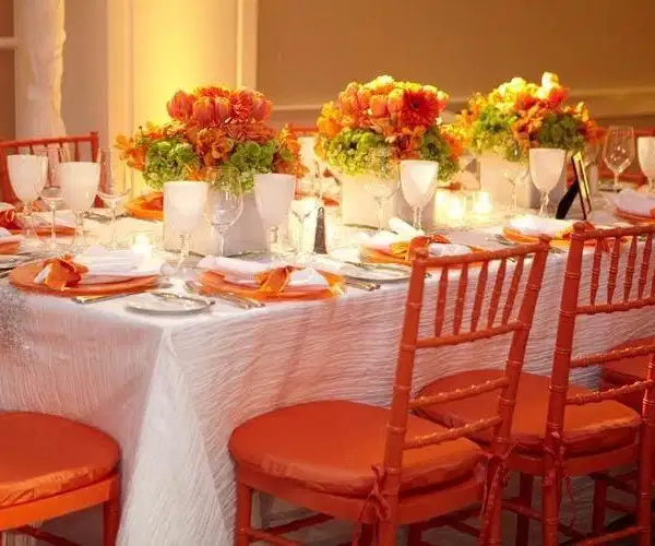 Dining in Orange - Party Vibes